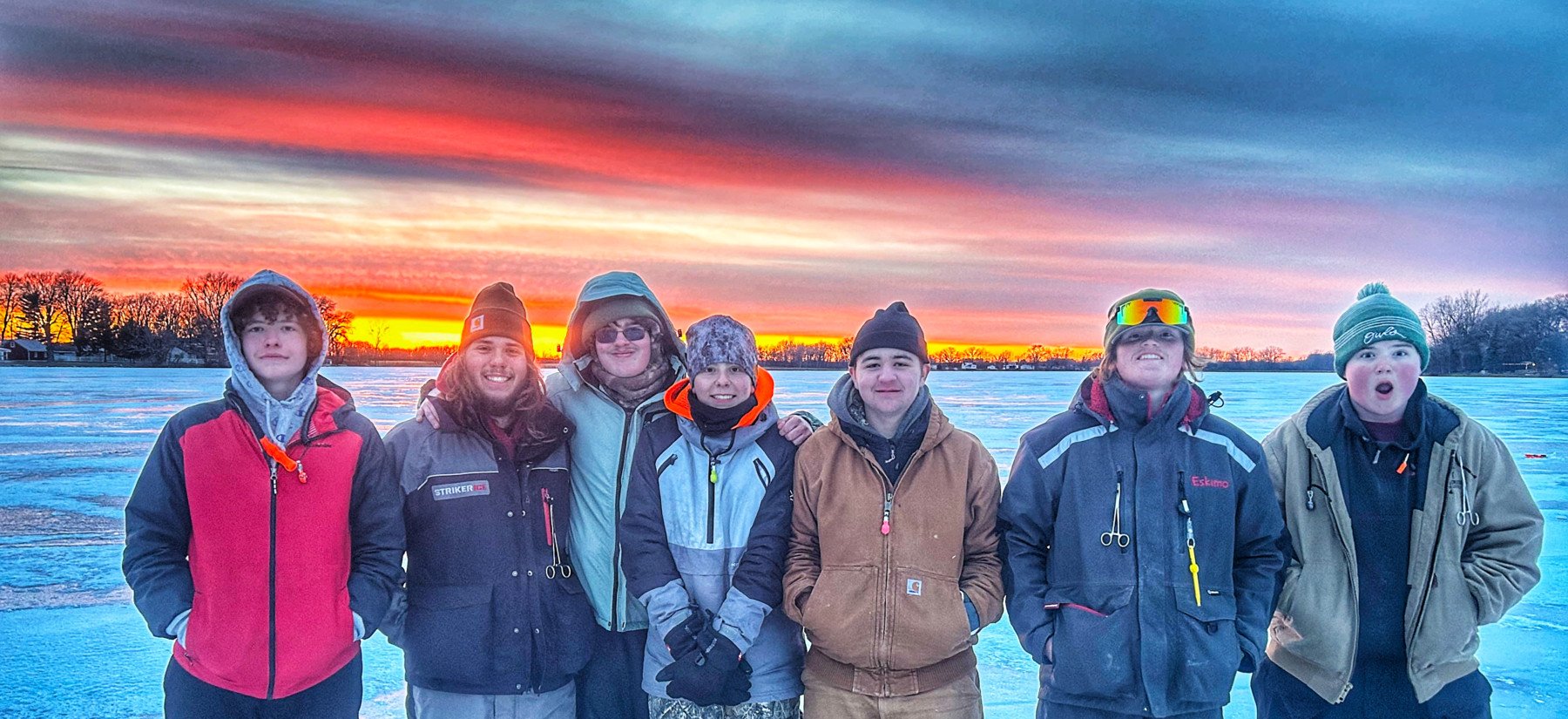 Pardeeville High School Ice Fishing Team