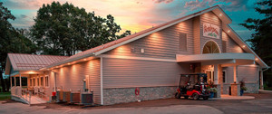 saddle ridge golf course restaurant exterior